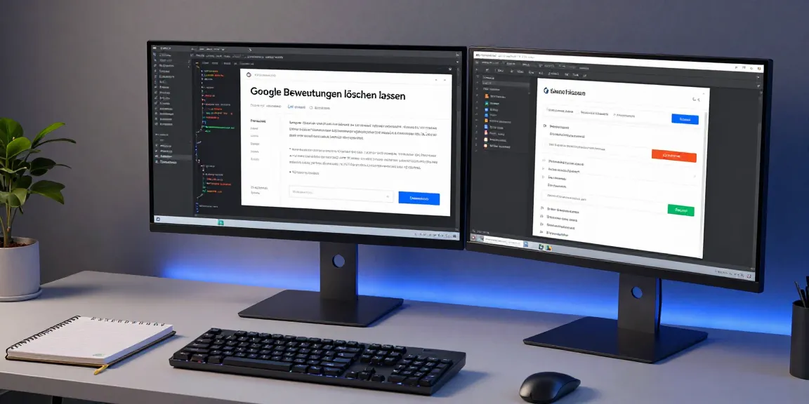 Google Bewertung löschen lassen - Anleitung zum Löschen unzulässiger Bewertungen mit professionellen Vorlagen für Software-Entwickler.