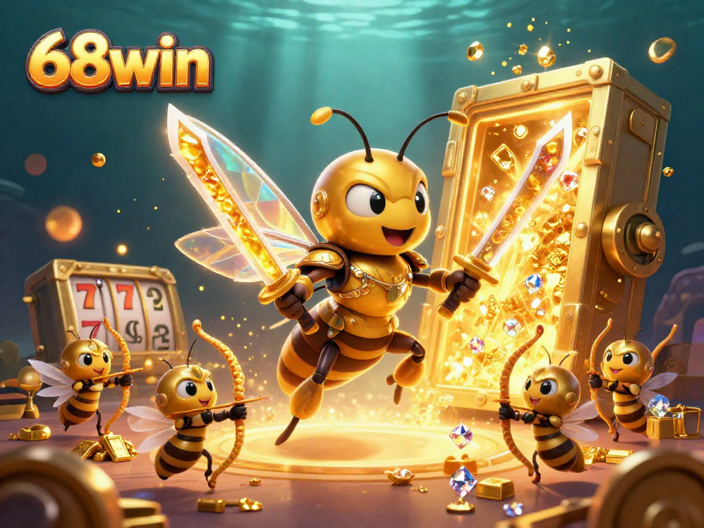 Join the excitement at 68win, where gamers engage with thrilling jackpot reels and lavish treasures.