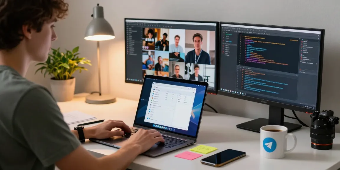 Transform your Telegram中文 experience with a tech-savvy workspace.