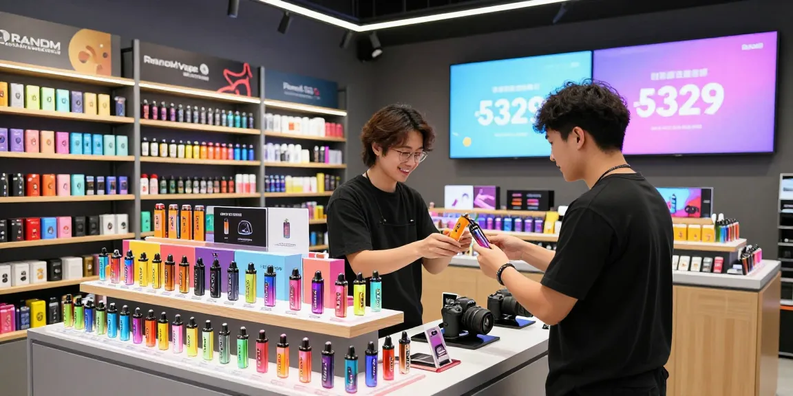 RandM Vape Shop Deutschland mit großer Auswahl an Vapes und freundlichem Kundenservice