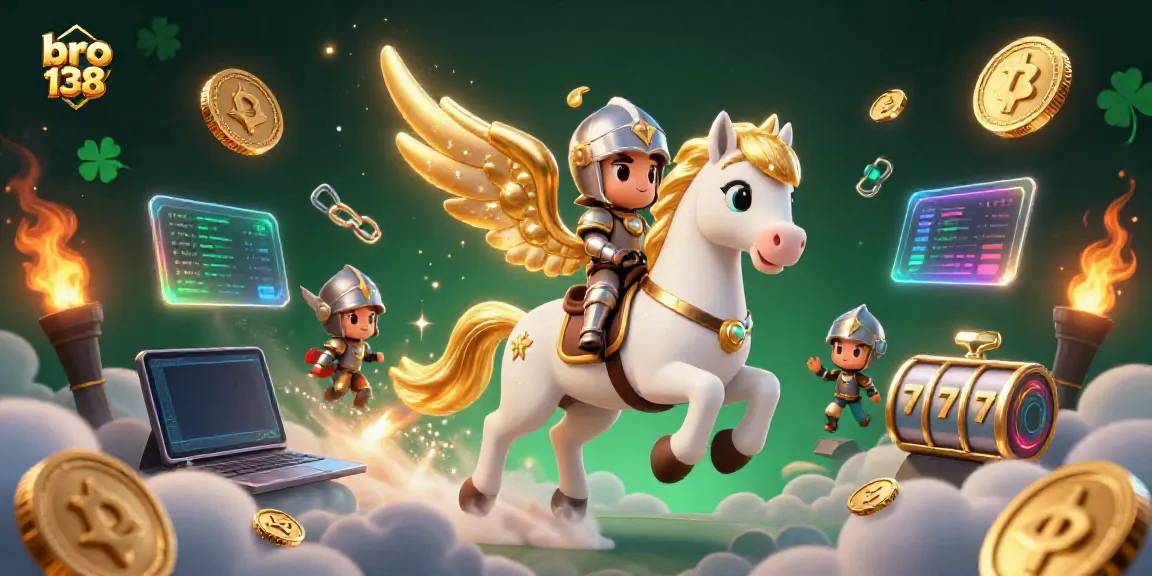 Experience winning gameplay with bro 138's enthralling gambling adventures in a vibrant 3D world.