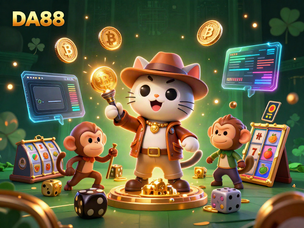 Experience thrilling action in DA88 as a cat archaeologist unearths casino treasures.