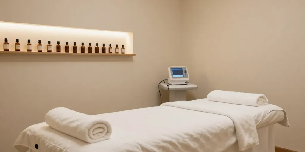 Remedial massage red hill in a modern wellness center with a serene atmosphere.