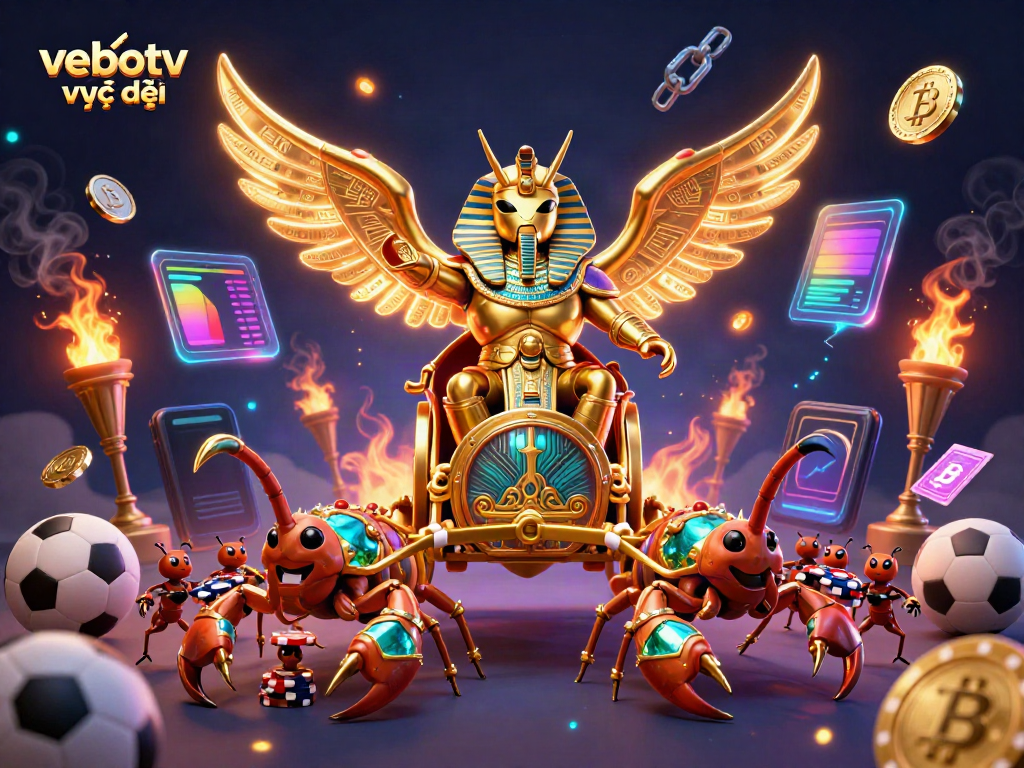 Engage with vebotv trực tiếp and experience real-time sports betting insights from a vibrant 3D scene.